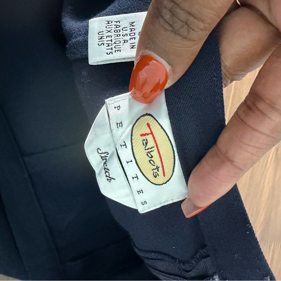 Talbots Vintage Navy Maxi Skirt Size 6 - Picture 4 of 7